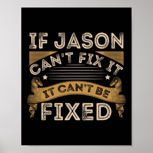 Poster Citation Jason pour la Fête des Pères (Devant)