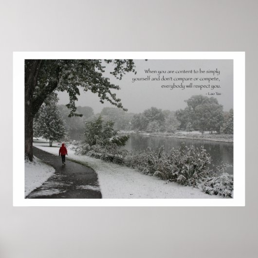 Poster Citation Lao Tsu II (Devant)