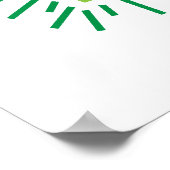 Poster Citation L'herbe est plus verte de ce côté (Coin)