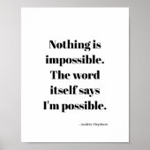 Poster Citation motivante (Devant)