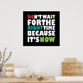 Poster Citation motivante (Cuisine)