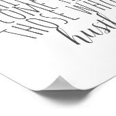 Poster citation motivante typographie d'affiche mot art (Coin)