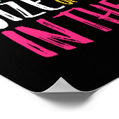 Poster Citation Motivation Inspirationnelle Femme forte (Coin)