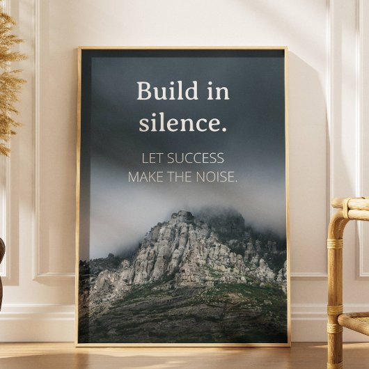 Poster Citation motivationnelle