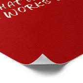 Poster Citation Motivationnelle Affirmation esthétique Mu (Coin)