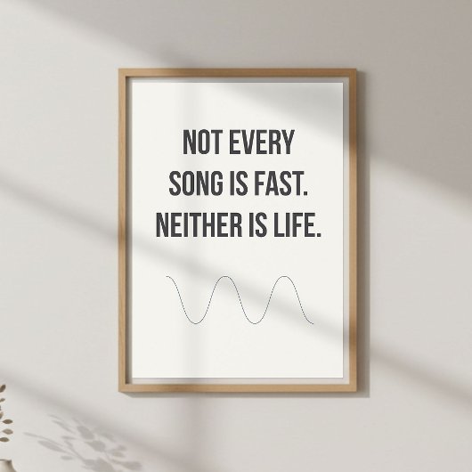 Poster Citation motivationnelle calme