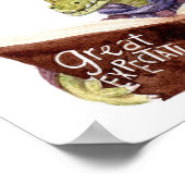 Poster Citation Motivationnelle Charles Dickens Aquarelle (Coin)