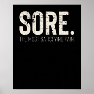 Poster Citation Motivationnelle de fitness Gym Workout
