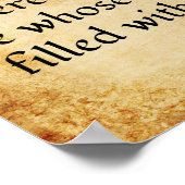 Poster Citation motivationnelle de Gautama Bouddha (Coin)