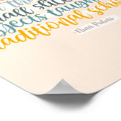 Poster Citation motivationnelle de l'école d'accueil (Coin)