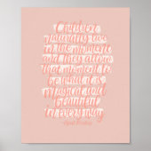 Poster Citation motivationnelle de l'école d'accueil (Devant)