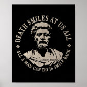 Poster Citation Motivationnelle De Marcus Aurelius Sur La (Devant)