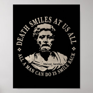 Poster Citation Motivationnelle De Marcus Aurelius Sur La