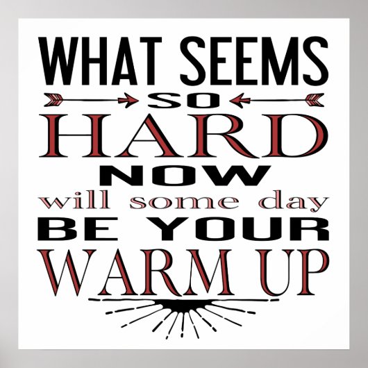 Poster Citation Motivationnelle du danseur de conditionne (Devant)