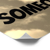 Poster Citation Motivationnelle du joueur de netball (Coin)