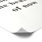 Poster Citation motivationnelle Embrassez la beauté de ma (Coin)