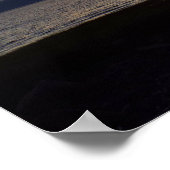 Poster Citation motivationnelle et beau coucher de soleil (Coin)