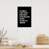 Poster Citation Motivationnelle Inspirationnelle, Demande (Cuisine)