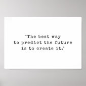 Poster Citation Motivationnelle Minimaliste (Devant)