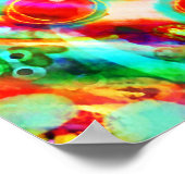 Poster Citation Motivationnelle moderne colorée Inspirian (Coin)