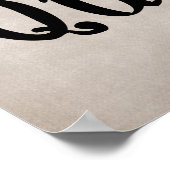 Poster Citation motivationnelle : Ne pas quitter (Coin)