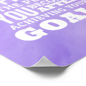 Poster Citation Motivationnelle Sur La Réalisation De Vos (Coin)