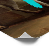 Poster Citation Peinture Renaissance Mur Art modifié (Coin)