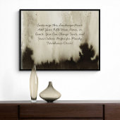 Poster Citation Personnalisée Ajouter Votre Verse Bible M