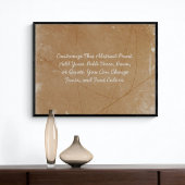 Poster Citation Personnalisée Téléchargez vos propres mot