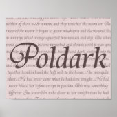 Poster Citation Poldark (Devant)