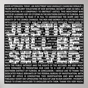 Poster Citation politique de Jack Smith contre Trump