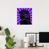 Poster Citation pour l'éducation de Kahlil Gibran 18"x20" (Bureau à domicile)