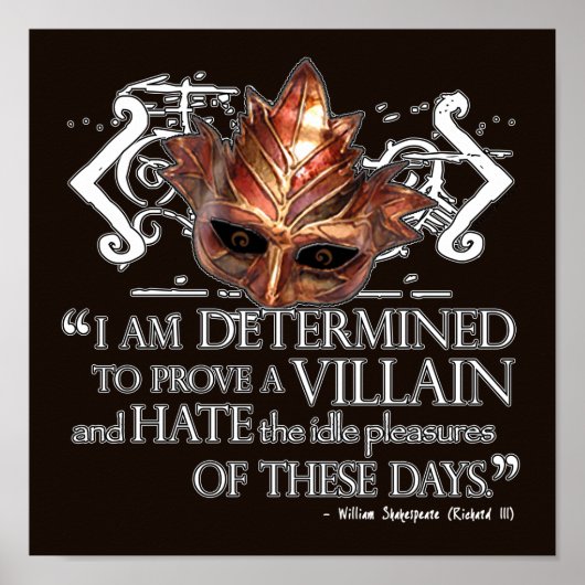 Poster Citation Richard III (Devant)