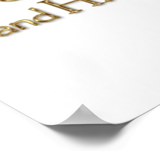 Poster Citation Richard III (version or) (Coin)