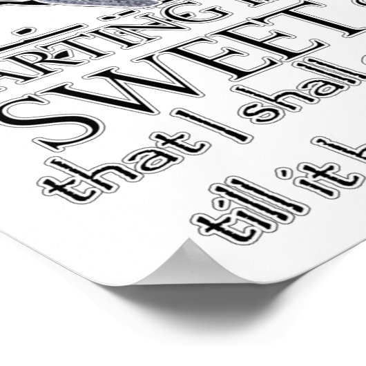 Poster Citation Romeo & Juliet (Coin)