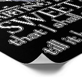 Poster Citation Romeo & Juliet (Coin)