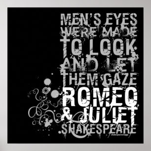 Poster Citation Romeo & Juliet Men