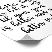 Poster Citation St. Jérôme - Auto Improvement (Coin)