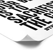 Poster Citation Steve Prefontaine (Coin)