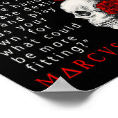 Poster Citation stoïque Marcus Aurelius Et Stoïcisme Du C (Coin)