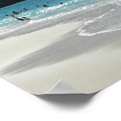 Poster Citation sur la mer, par Jacques Cousteau (Coin)