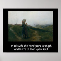 Citation sur la solitude avec une image d'introduc