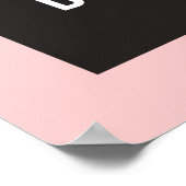 Poster Citation sur la vie, Directeur du Comité d'action, (Coin)