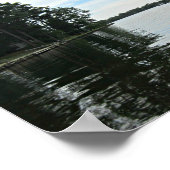 Poster Citation sur le temps passé sur l'eau. (Coin)