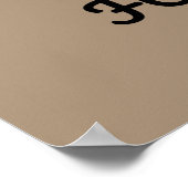 Poster Citation tortue (Coin)