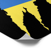 Poster Citation ukrainienne Drapeau Ukraine Chemise Ukrai (Coin)