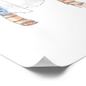 Poster Citation Whimsical "Mettez vos pantalons de filles (Coin)