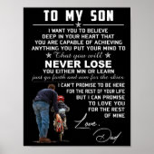 Poster Citations à mon fils (Devant)