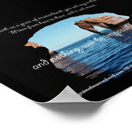 Poster Citations bibliques Inspiration (Coin)