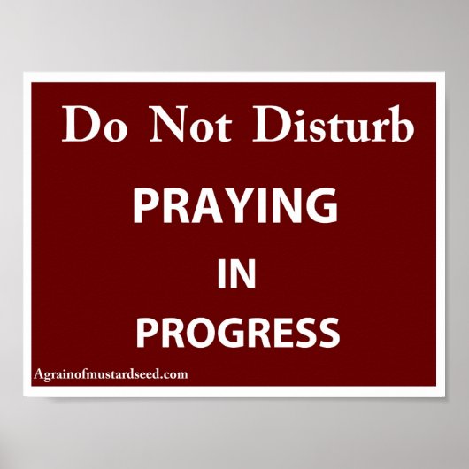 Poster Citations chrétiennes (Devant)